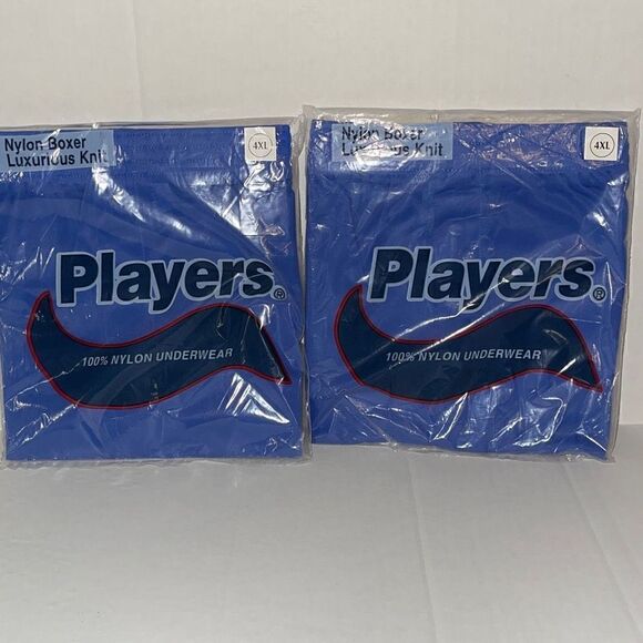 Vintage Men’s Nylon Players Boxers Sz 4XL NIP - Picture 2 of 8